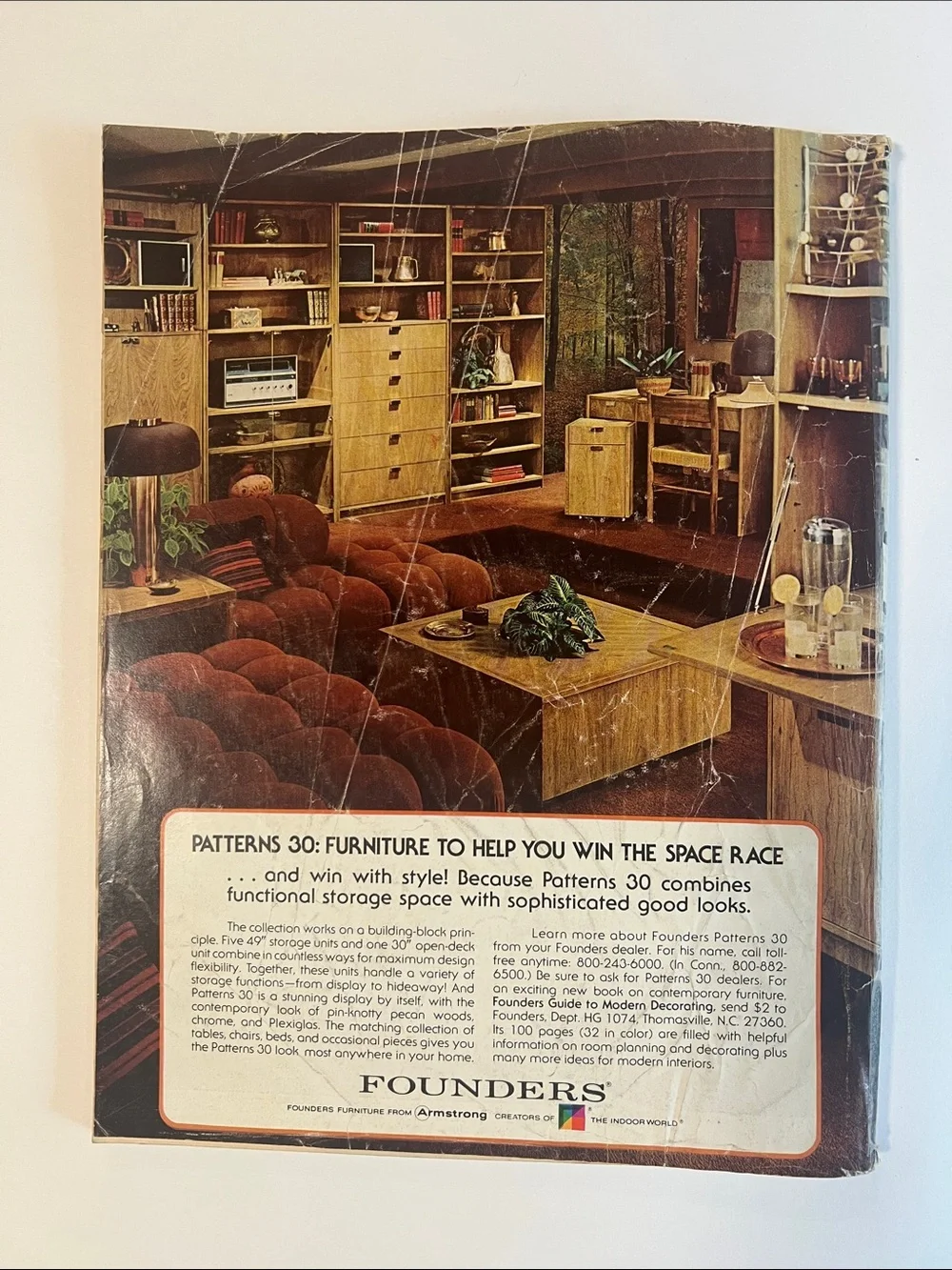 1974 Vintage House & Garden decorating magazine October 1974